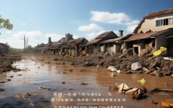 23日榆林榆阳区大水，榆林水灾