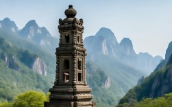 榆林文屏山钟楼，绥德文屏山