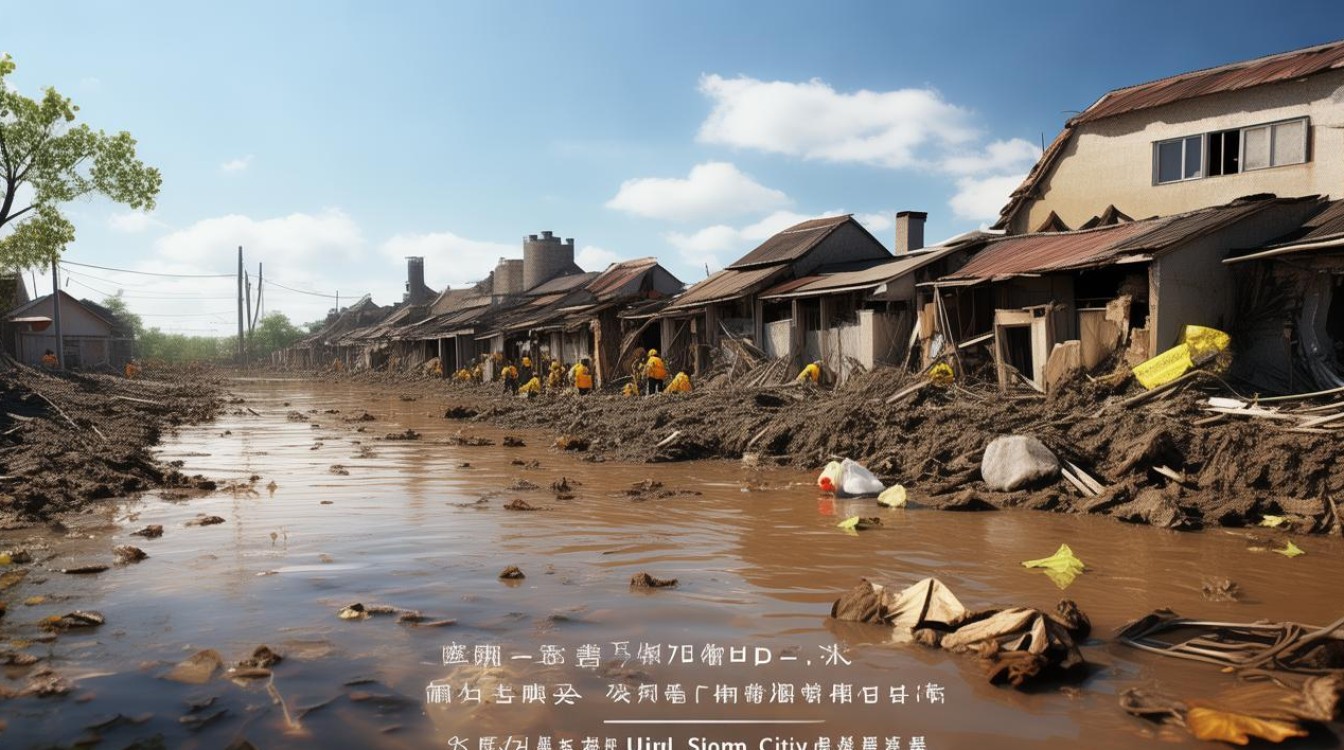23日榆林榆阳区大水，榆林水灾-图1