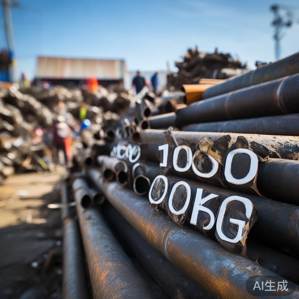 废铁管价格是多少钱一吨 废铁管价格是多少钱一吨