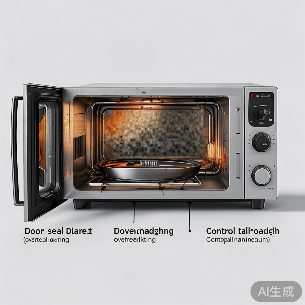 美的EG720EA4-SR微波炉常见故障有哪些? 美的EG720EA4-SR微波炉常见故障有哪些?