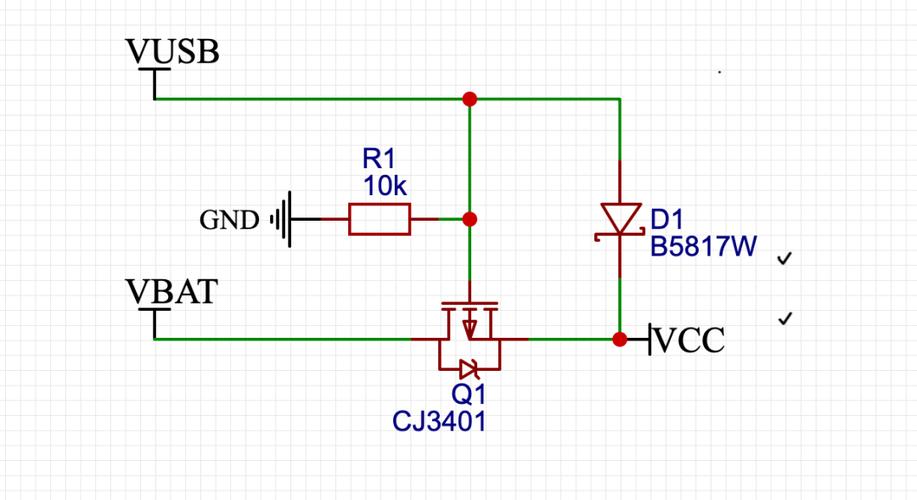 电池供电 usb供电与电池供电切换