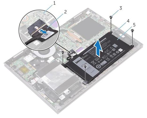 dell笔记本主板纽扣电池怎么拆