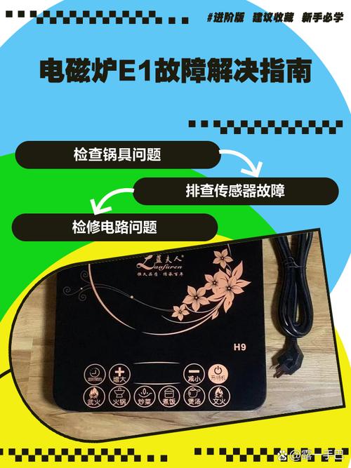 海尔电磁炉CH2003故障码e1怎么修