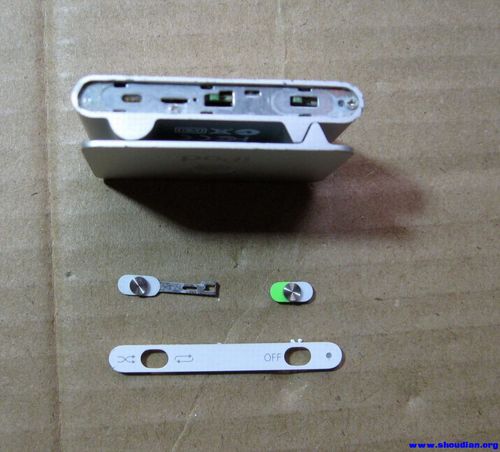 ipod shuffle 换电池