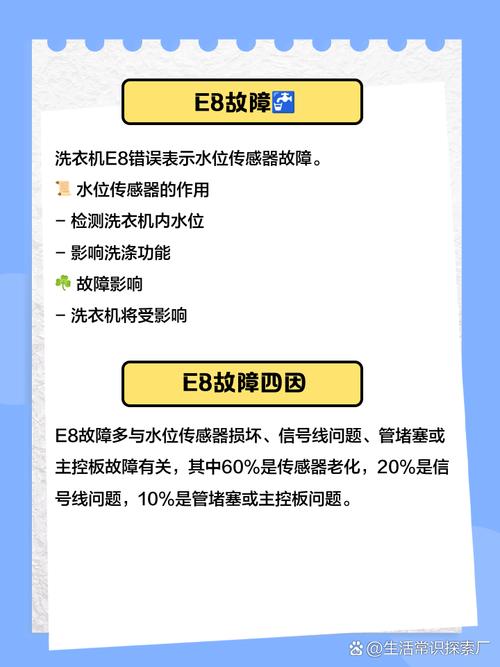 伊莱克斯波轮洗衣机显示e5是什么故障
