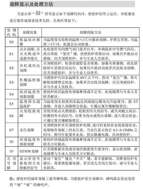 万家乐液化气热水器e2故障怎么解决
