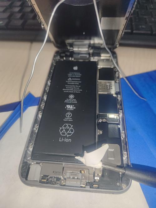 iphone6sp换电池教程