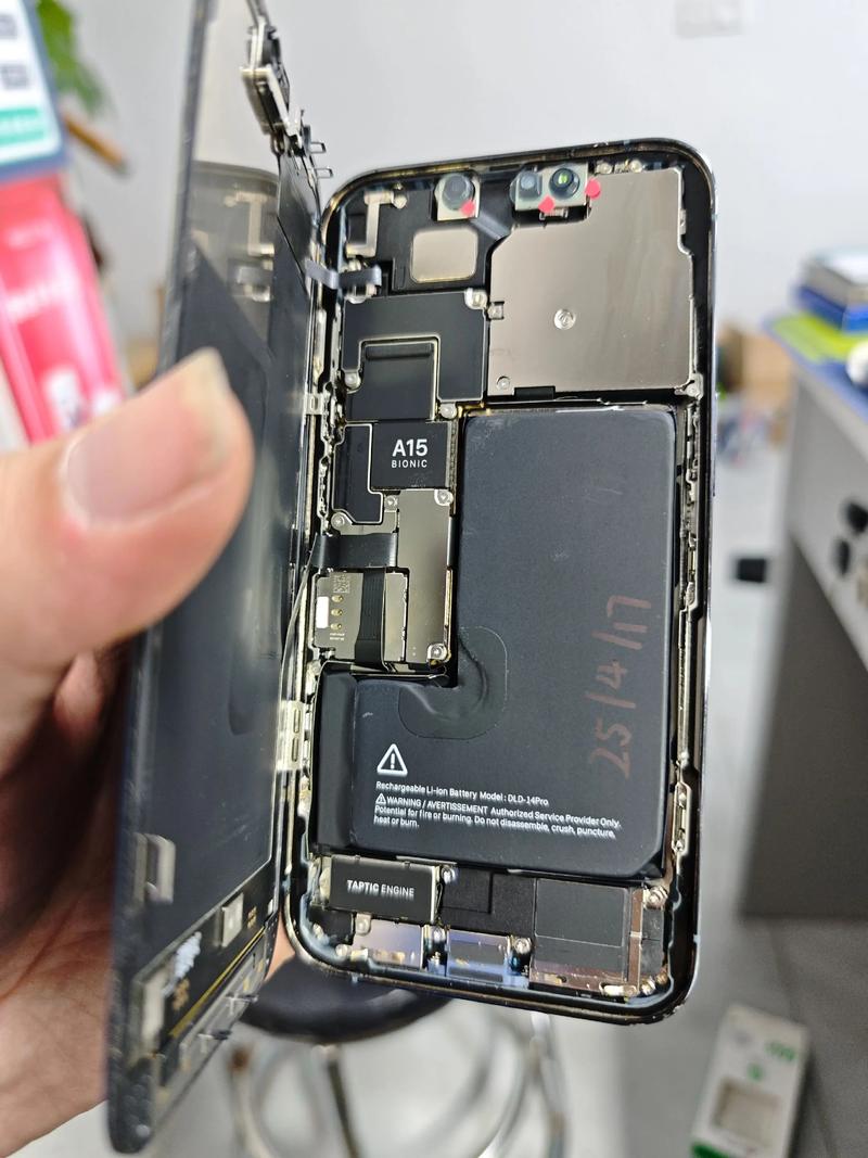 iphone6换电池胶带断了