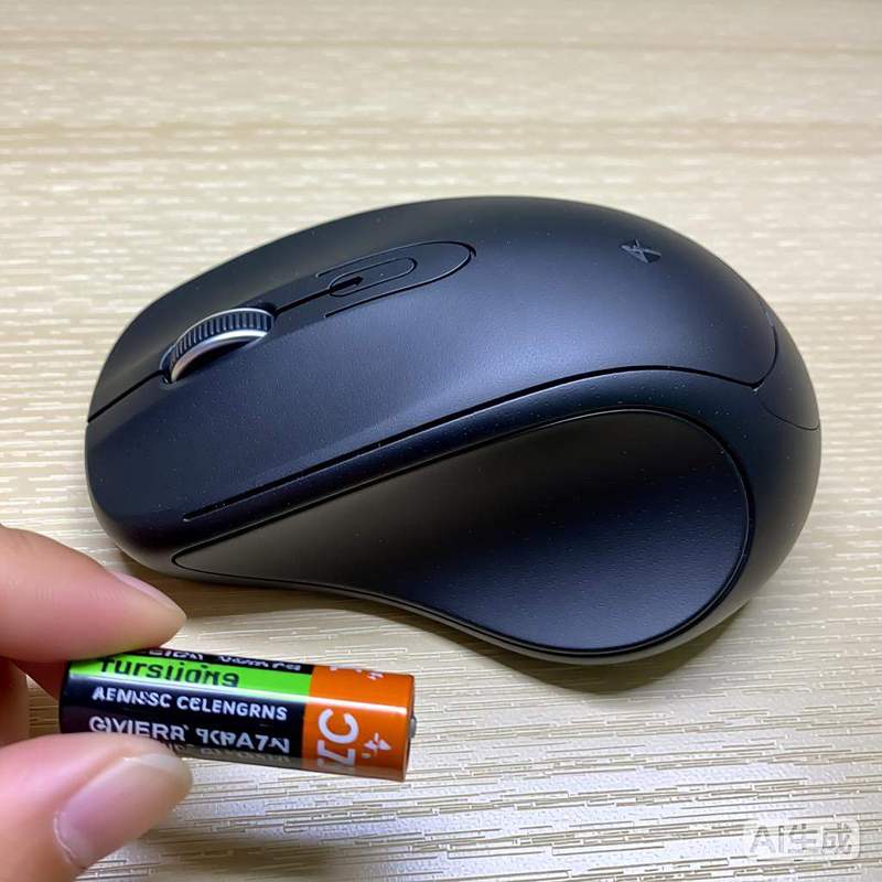 rapoo无线鼠标怎么换电池