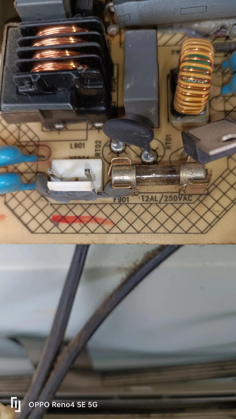 康佳led32is97n电源板故障