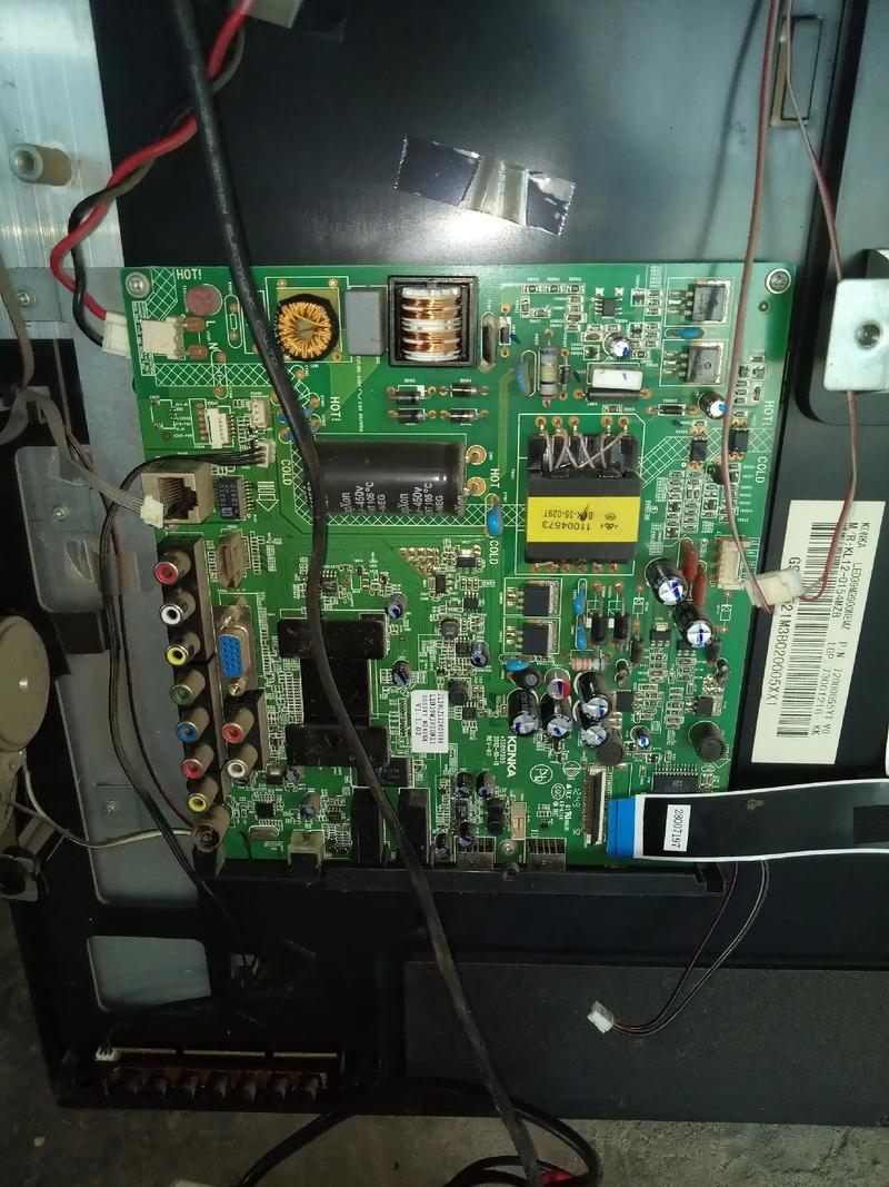 康佳qled55x80u屏故障修理