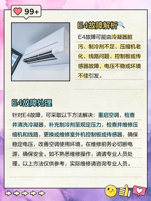 kfr 120lw b 故障码e4