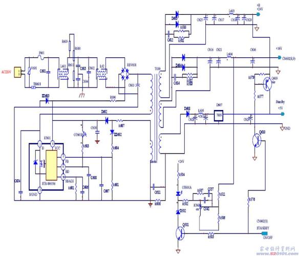 led40f2200ne不通电故障