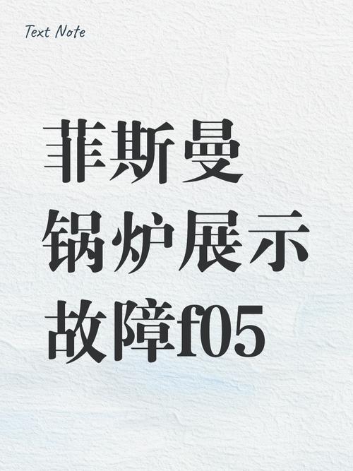 菲斯曼f05故障是什么原因引起的