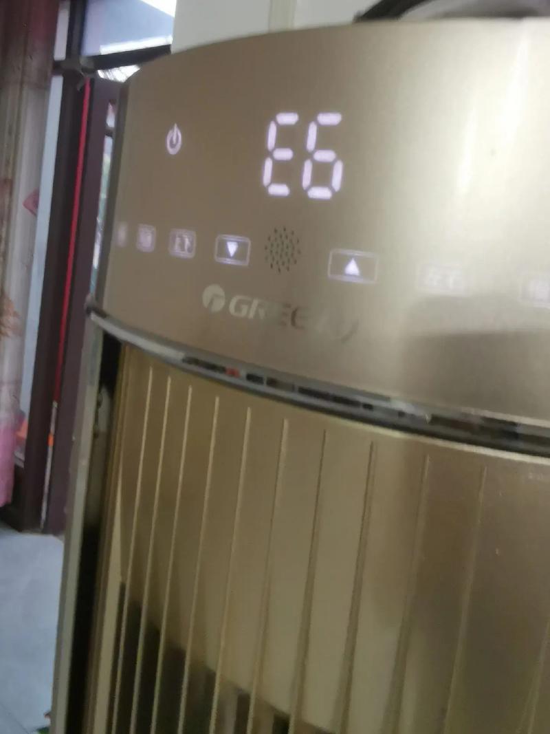 格力5p风管机显示e6是什么故障