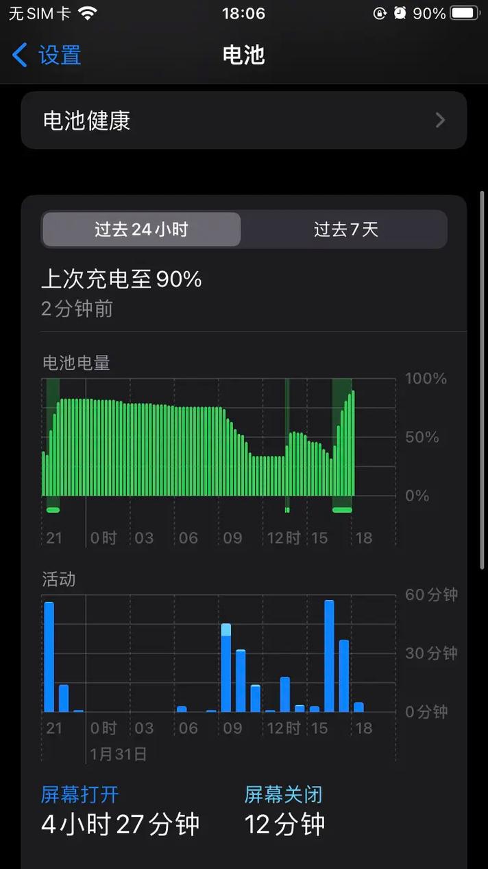 iphone7电池使用时间