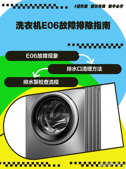 格兰仕滚筒洗衣机e6故障排除实例