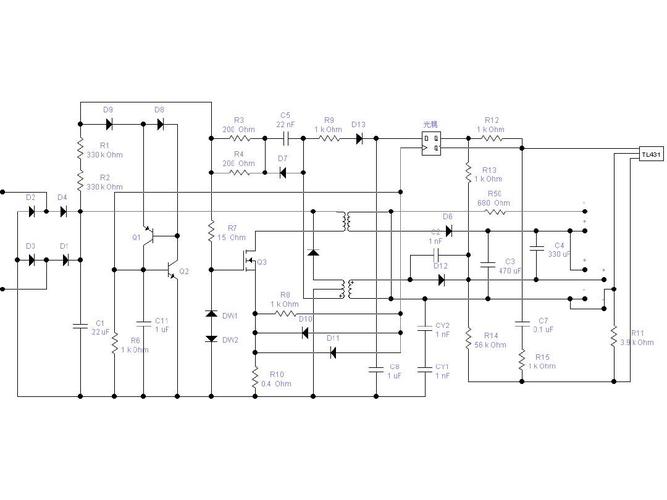 加湿器开关电源12v电压增高故障