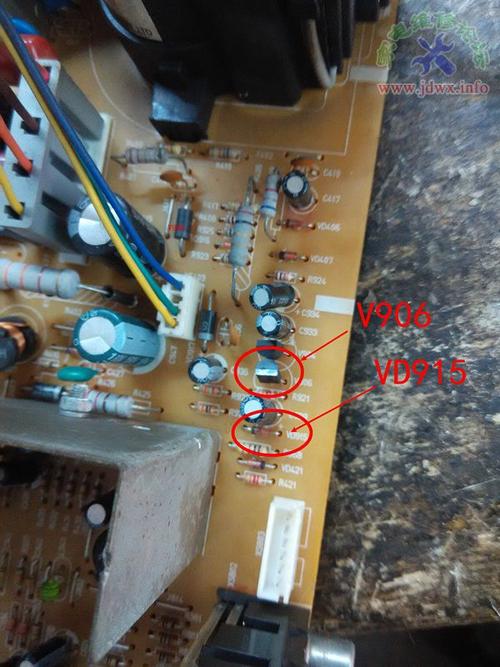 康佳T21sA267图暗故障维修