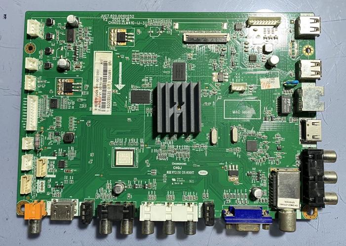 长虹39c3000i主板故障花屏