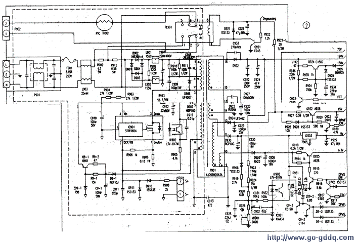 sTRF6456电源模块故障维修