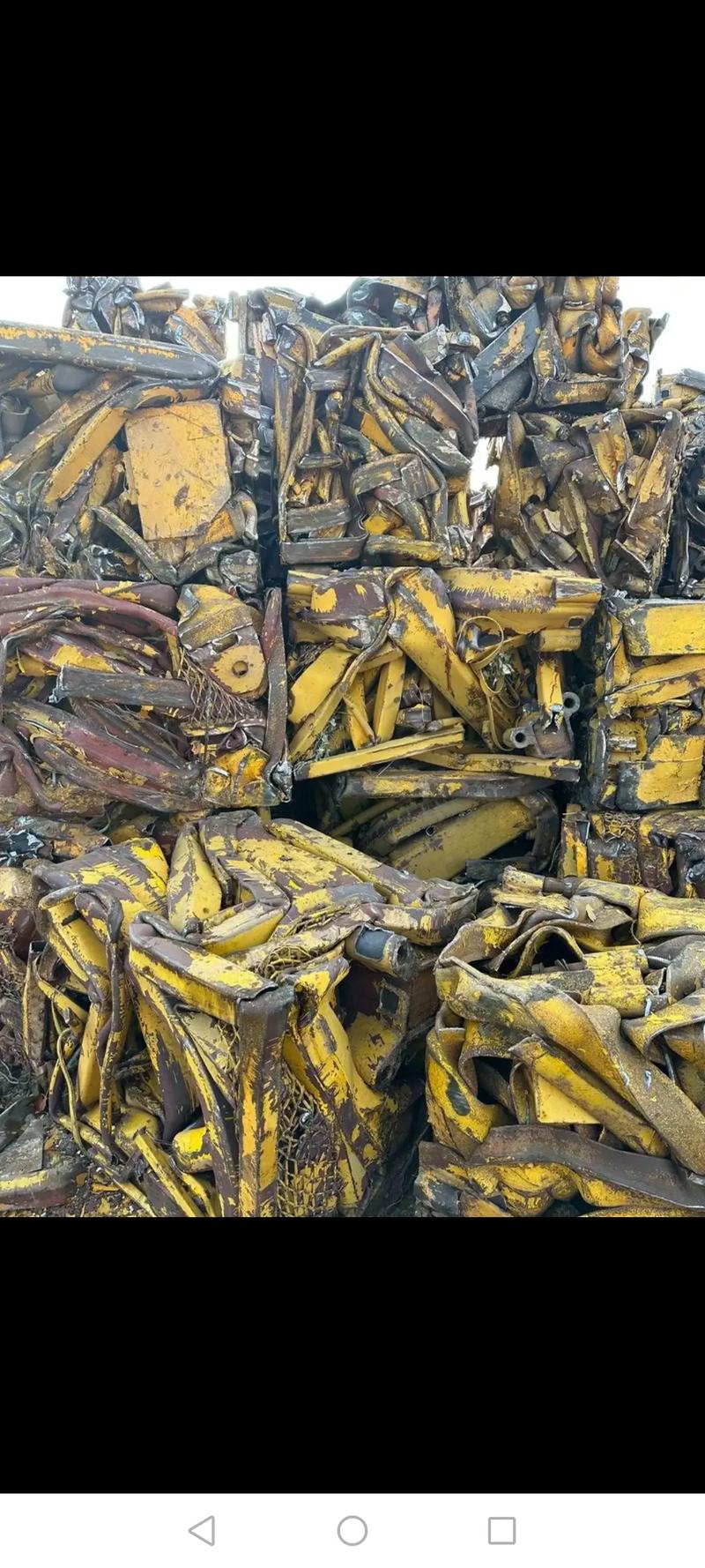 中频炉停产 废铁压块