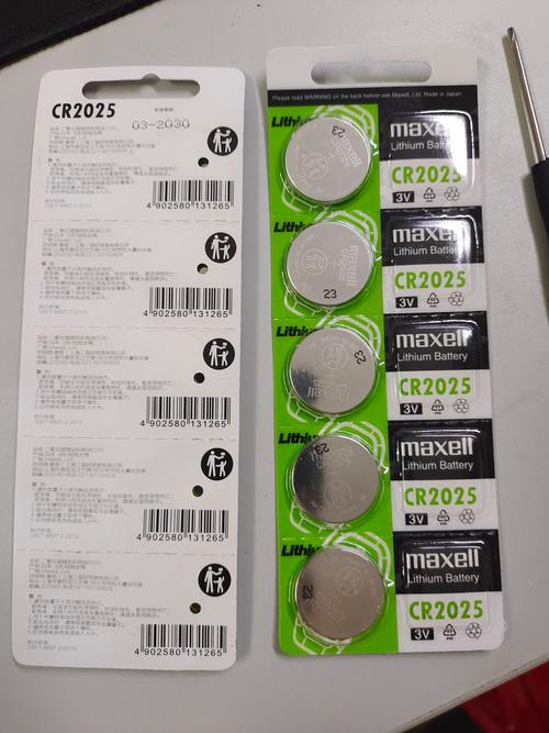 cr2025 3v纽扣电池