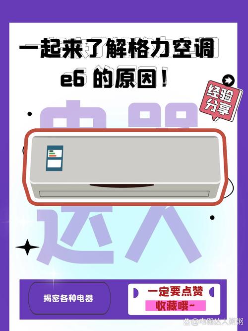 格力空调变频显示E6是什么故障