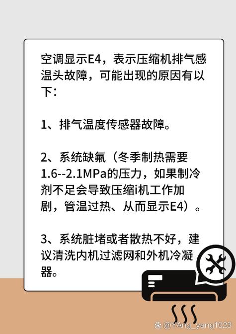 柜机空调e2是什么故障怎么解决