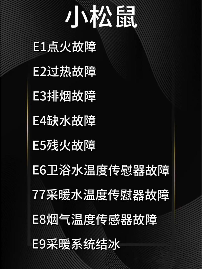 盖世7000壁挂炉故障代码c6