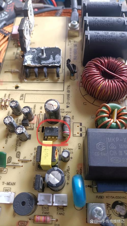 充电器300v滤波电容故障维修