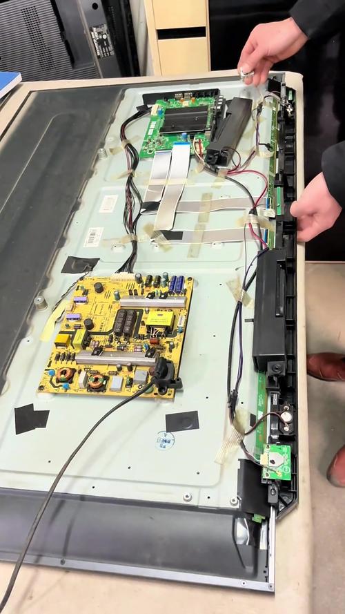 jav液晶电视图像异常故障维修