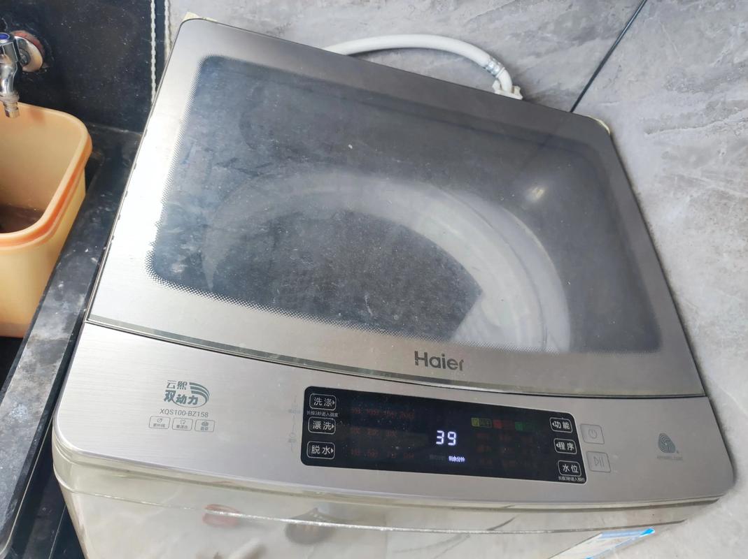 海尔变频滚筒洗衣机fc故障解决