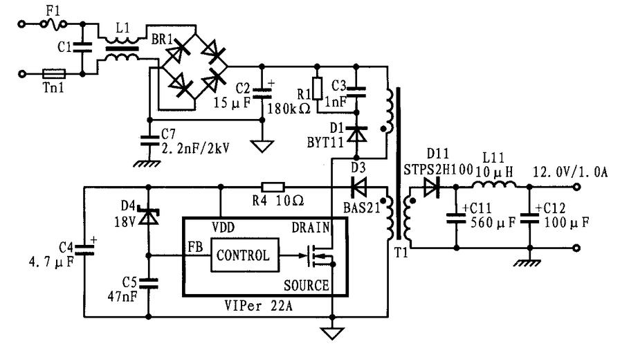 viper22a电源吱吱响故障