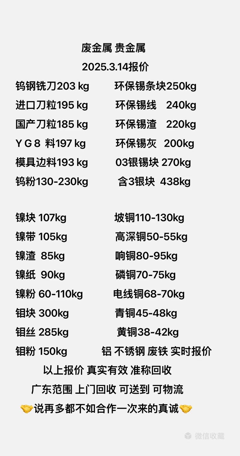 临沂市废铁收购价格