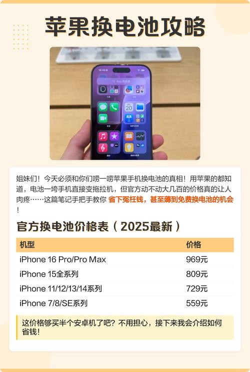 苹果手机电池换一个多少钱
