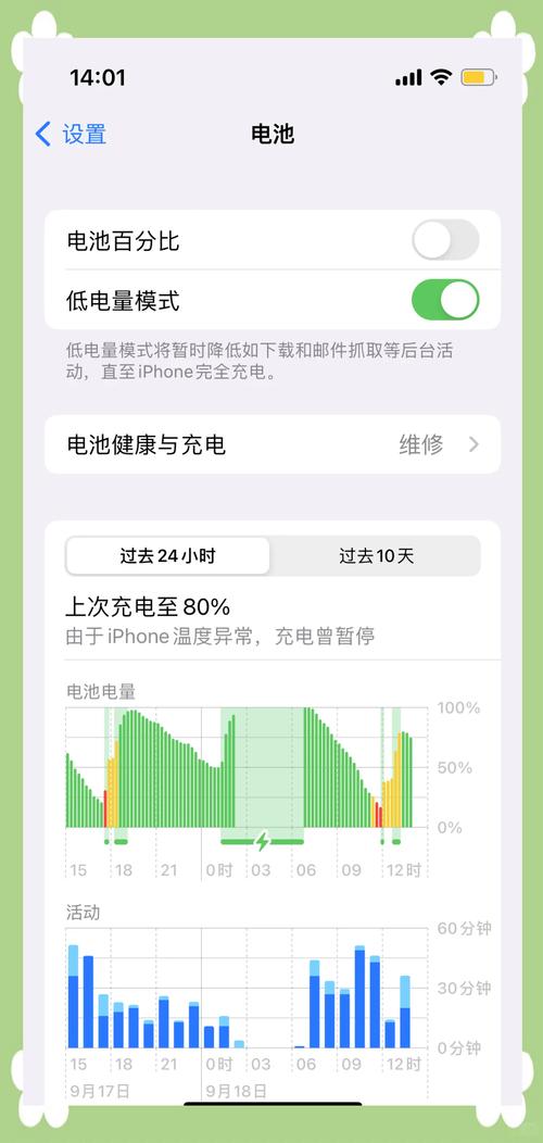 iphone显示电池电量