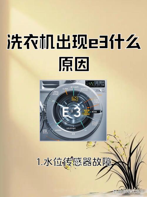 三洋洗衣机e3是什么故障代码