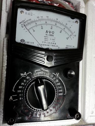MF14机械万用表故障及维修