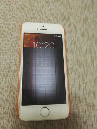 苹果5s换完电池后花屏