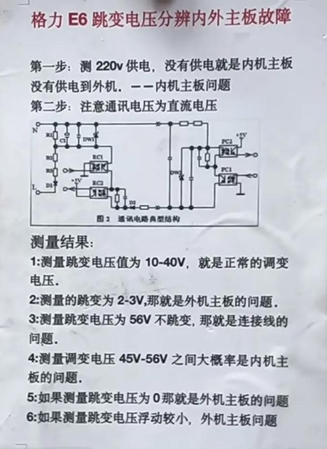 格力e6柜机故障代码怎么解决