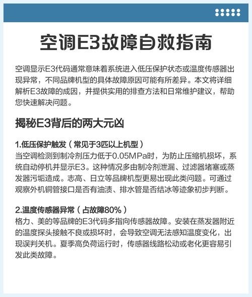 志高空调C0 11 E3故障