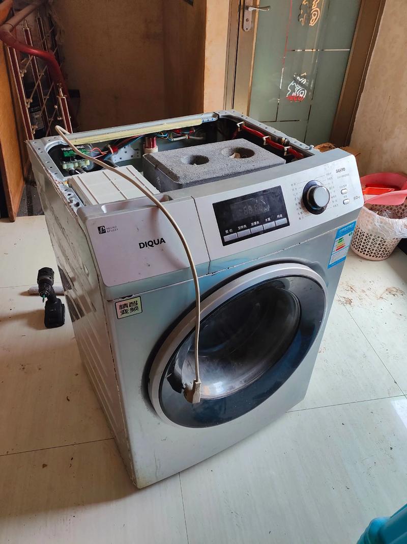帝度洗衣机烘干中途EC6故障