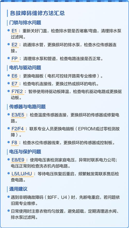 惠而浦故障代码e3是什么意思