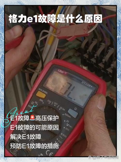 格力三匹空调显示e1什么故障