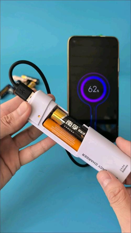 五号电池怎么给手机充电