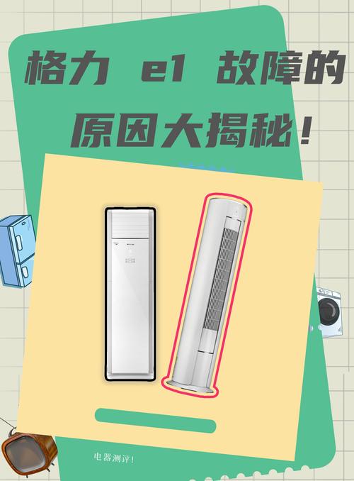 新装的格力柜机空调报e1故障