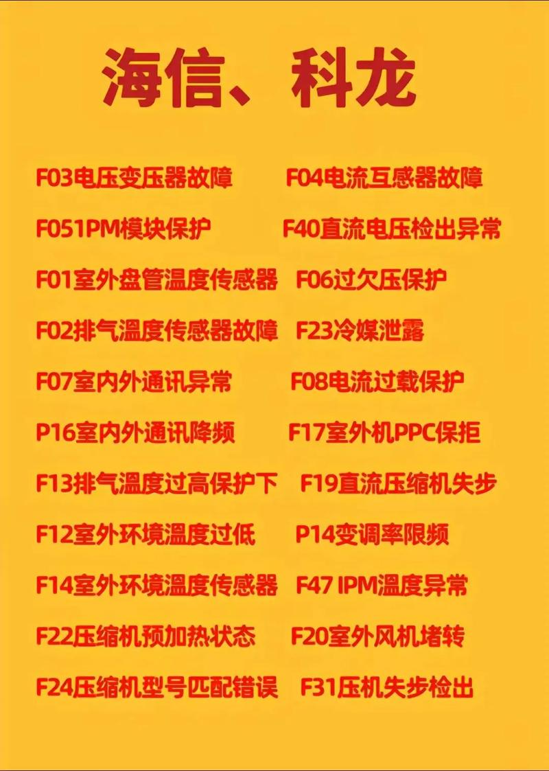 ek空调故障代码L5怎样清除