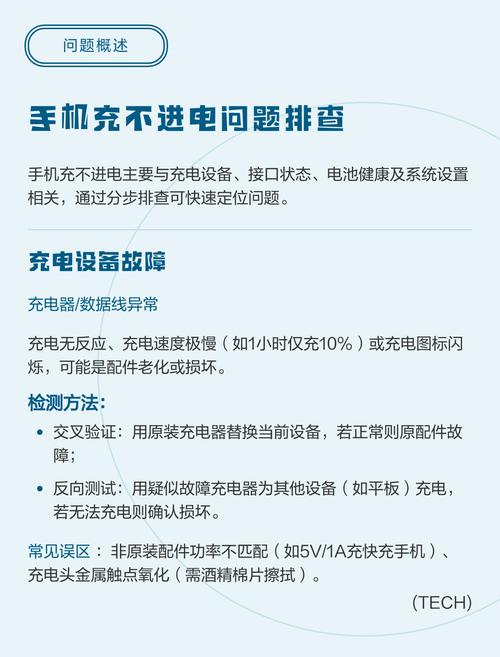 为什么手机电池充不进电